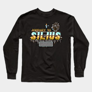 Title Screams: Journey To Silius Long Sleeve T-Shirt